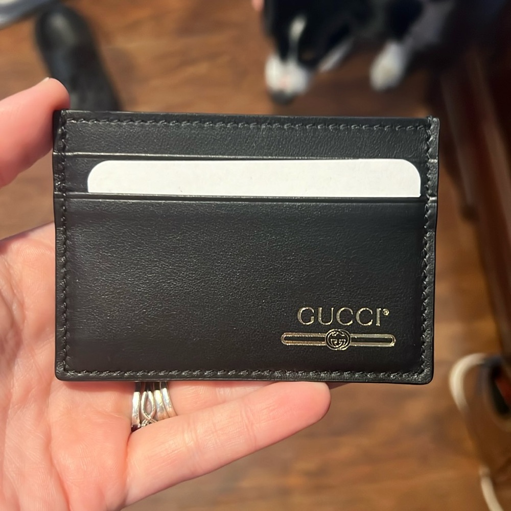 Brand new Gucci card holder